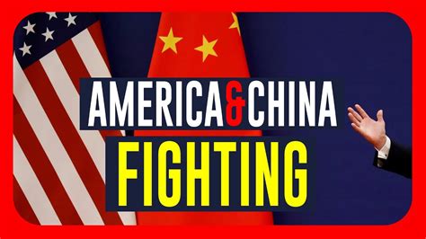 what are america and china fighting about anyway